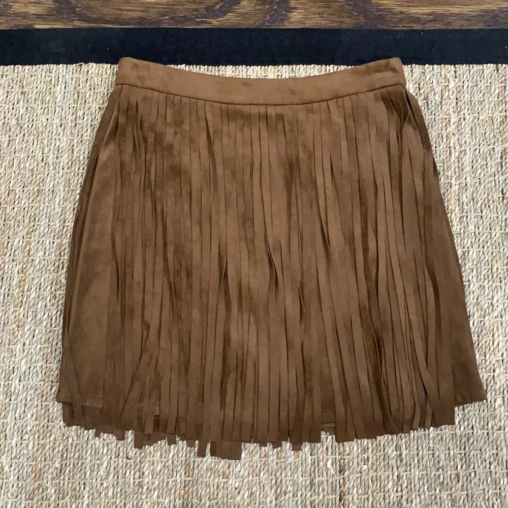 Bb Dakota suede skirt